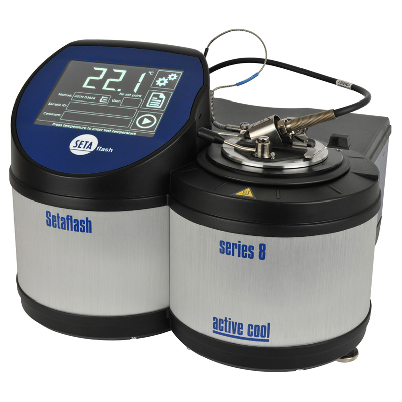 Setaflash Series 8 ActiveCool Flash Point Tester – Corrosion Resisting Cup card image