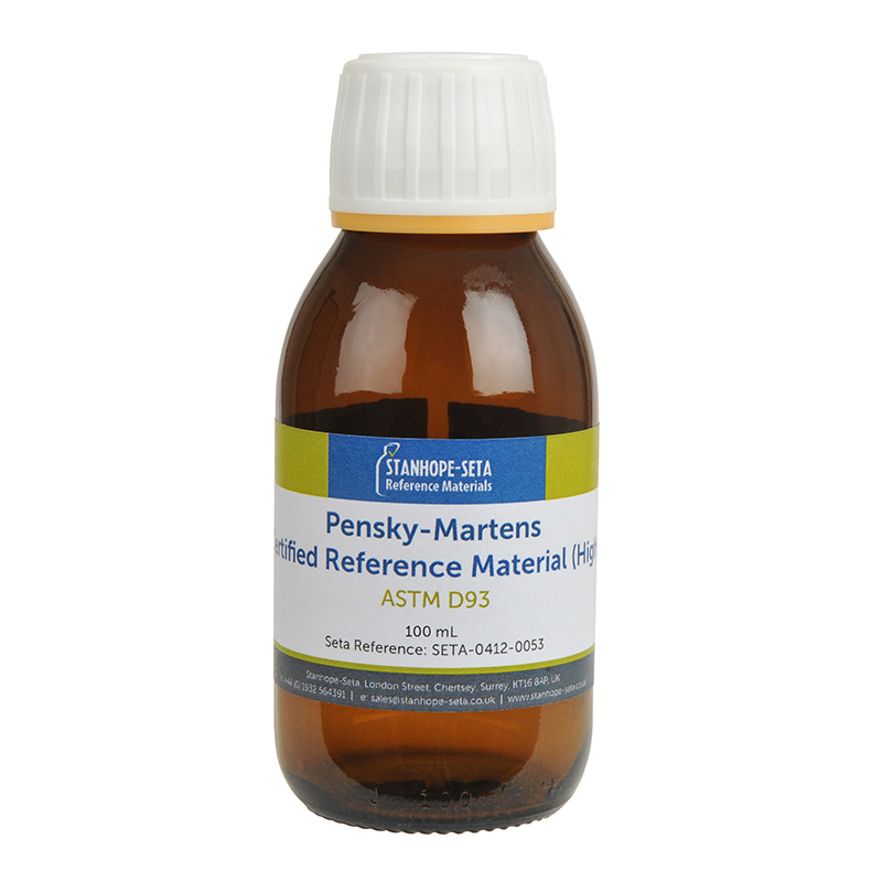 Pensky-Martens Flash Point Certified Reference Material