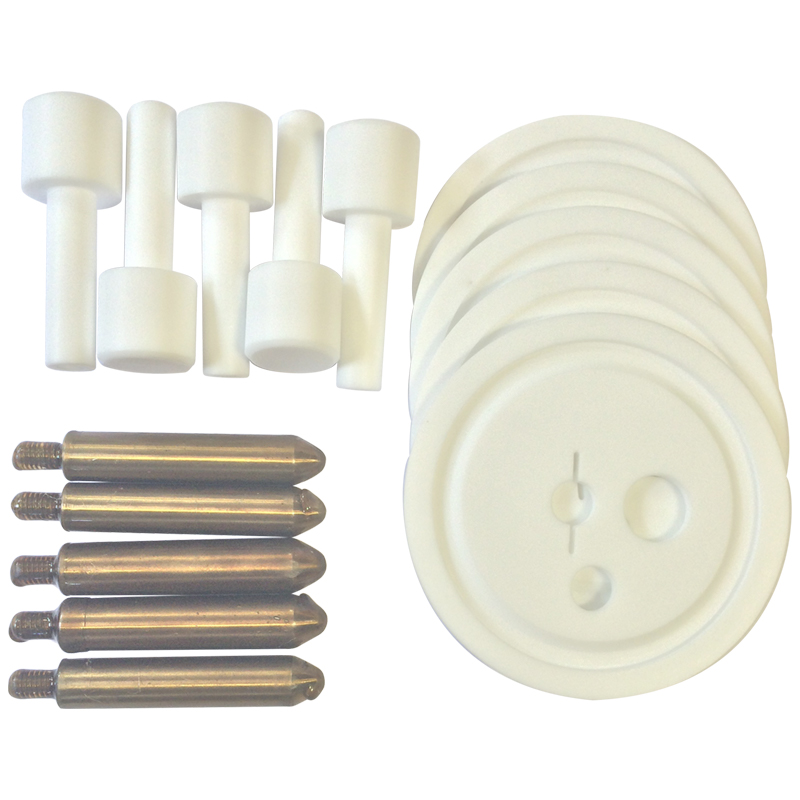 Vertical Test Specimen, PTFE Beaker Cover & PTFE Holder (Pack of 5) card image