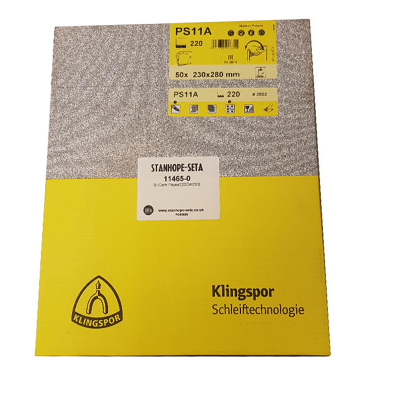 Silicon Carbide Paper P220 FEPA Grade  (Pack of 50) card image
