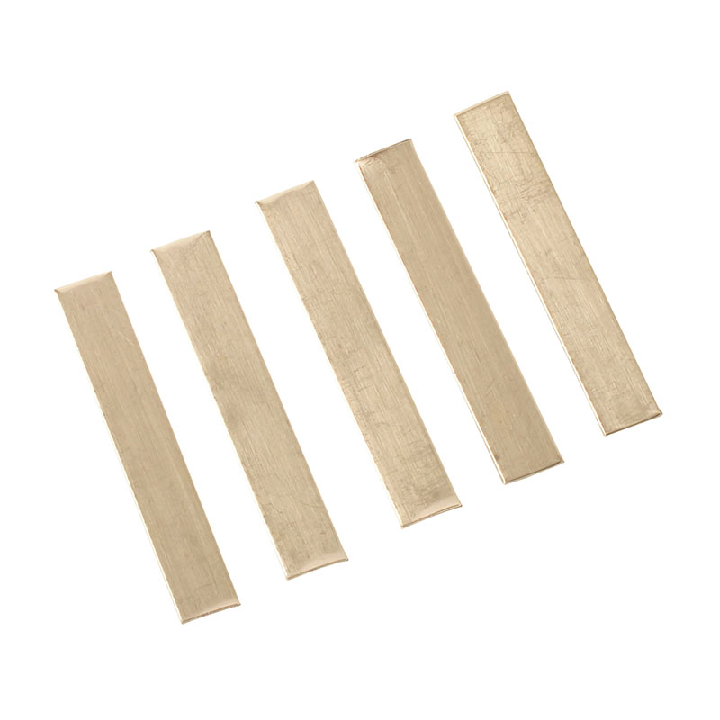 Polished Silver Strips (Pack of 20) card image