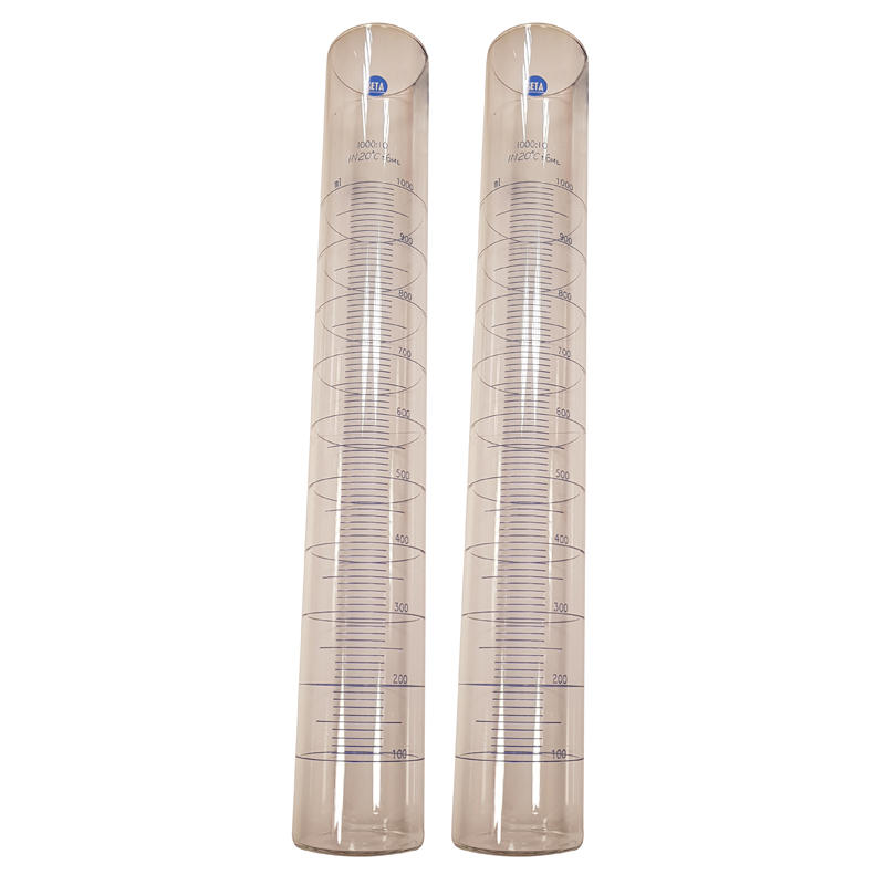 Graduated Cylinder, Acid Etched (Pack of 2) card image