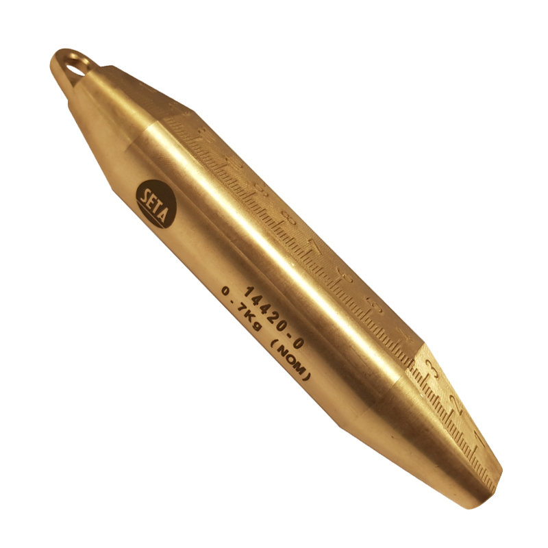 Torpedo-Shaped Dip Weight – 0.7 Kgs For Light Oils card image