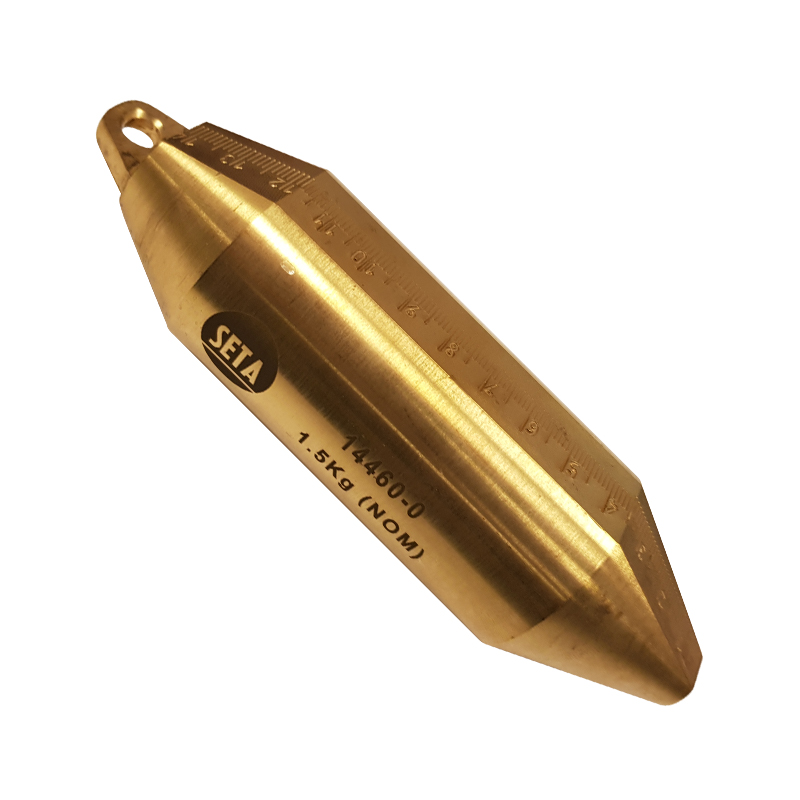 Torpedo-Shaped Dip Weight – 1.5 Kgs for Heavy Oils card image