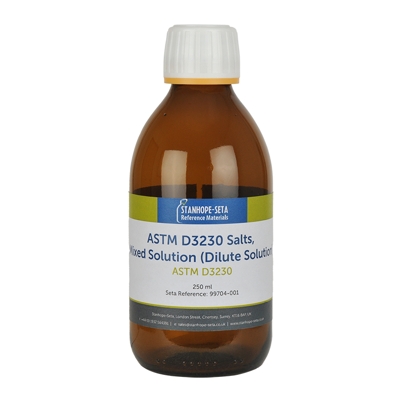 ASTM D3230 Salts, Mixed Solution (Dilute Solution), 250 ml card image