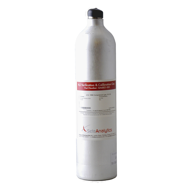 H₂S Verification and Calibration Gas (110 litre) card image