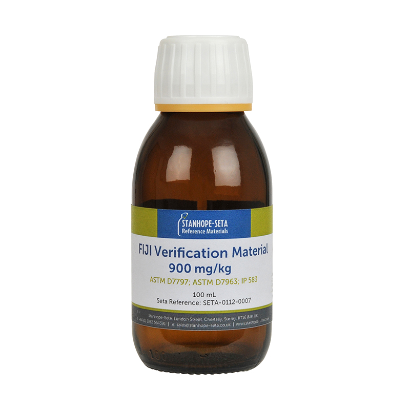 FIJI Verification Material 900 mg/kg 100 ml card image
