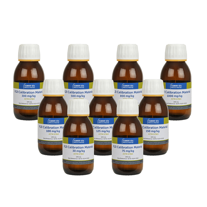 FIJI ASTM D7963 Calibration Material Set 100 ml card image